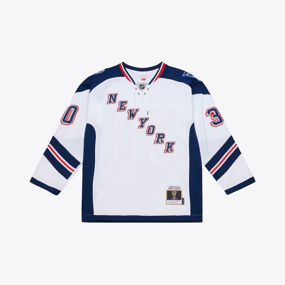 Henrik Lundqvist New York Rangers Mitchell & Ness 2014 NHL Stadium Series Jersey